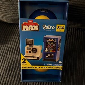 Zuru Max Retro Arcade Building Set - Blue and Yellow